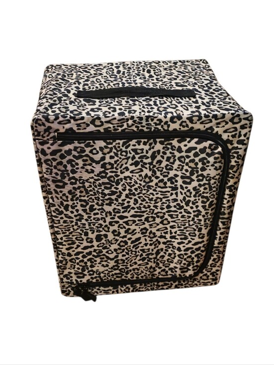 Other - Leopard Print Travel or Storage Case